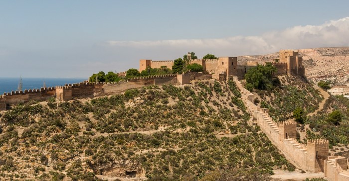 Alcazaba of Almeria, Spain. Travel with World Lifetime Journeys
