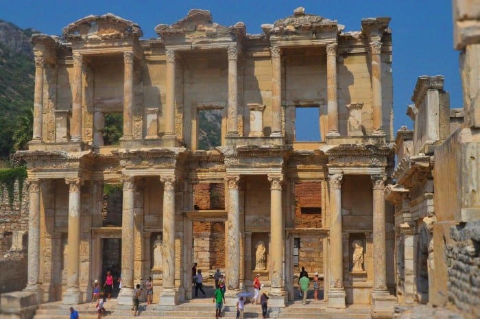 Ancient city of Ephesus near Kusadasi, Turkey. Travel with World Lifetime Journeys