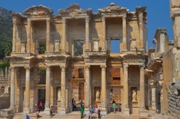 Ancient city of Ephesus near Kusadasi, Turkey. Travel with World Lifetime Journeys