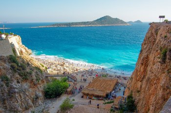 Antalya beach in Turkey. Travel with World Lifetime Journeys