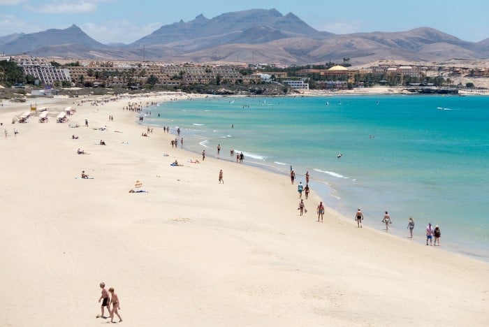 Beach on Fuerteventura island. Travel with World Lifetime Journeys
