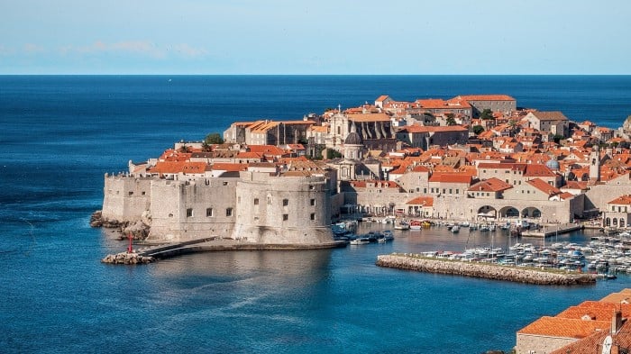 Panorama in Dubrovnik, Croatia. Travel with World Lifetime Journeys