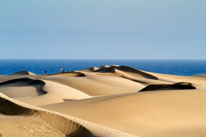 Dunas de Maspalomas on Gran Canaria Island, Spain. Travel with World Lifetime Journeys