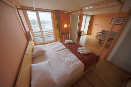 Double room at Falkensteiner Club Funimation Borik in Zadar, Croatia. Travel with World Lifetime Journeys