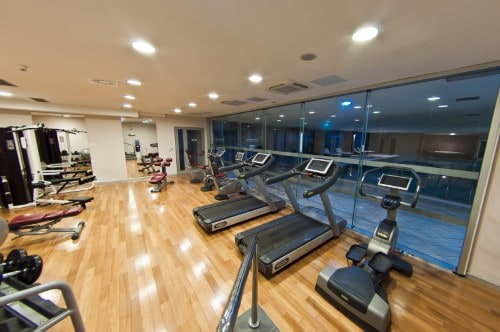 Fitness centre at Grand Hotel Park in Dubrovnik, Croatia. Travel with World Lifetime Journeys