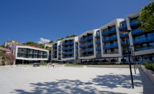 Hotel panorama at Hotel Mlini in Mlini, Croatia. Travel with World Lifetime Journeys