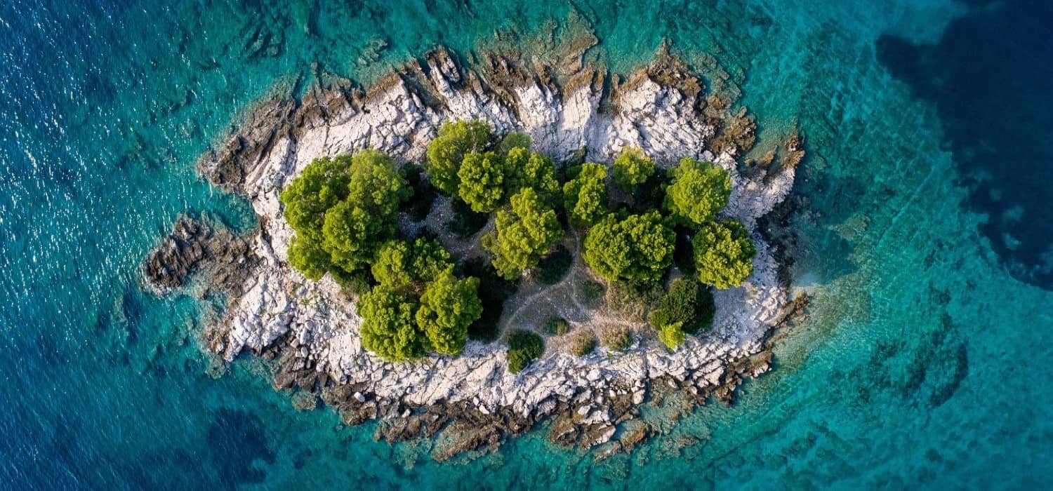 Interesting island in Croatia. Travel with World Lifetime Journeys