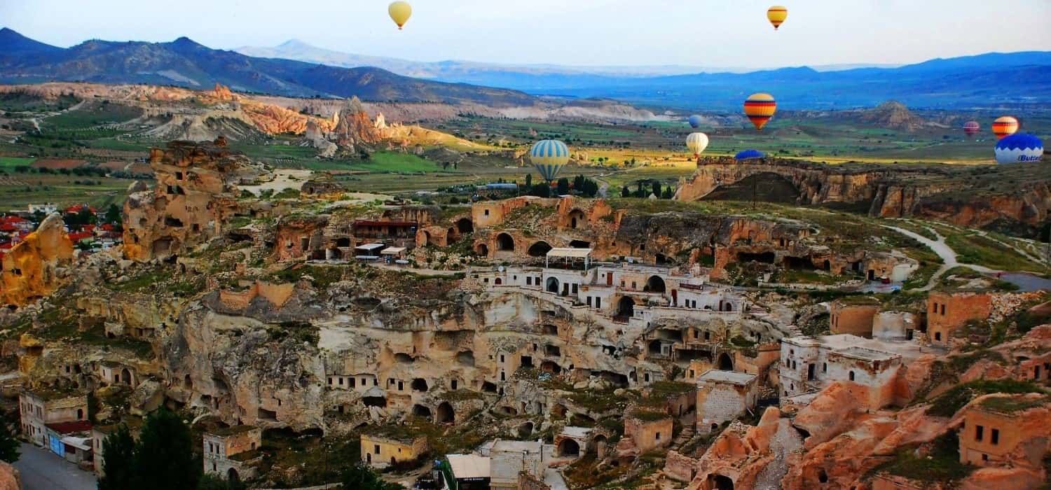 Splendid landscape in Cappadocia. Travel with World Lifetime Journeys