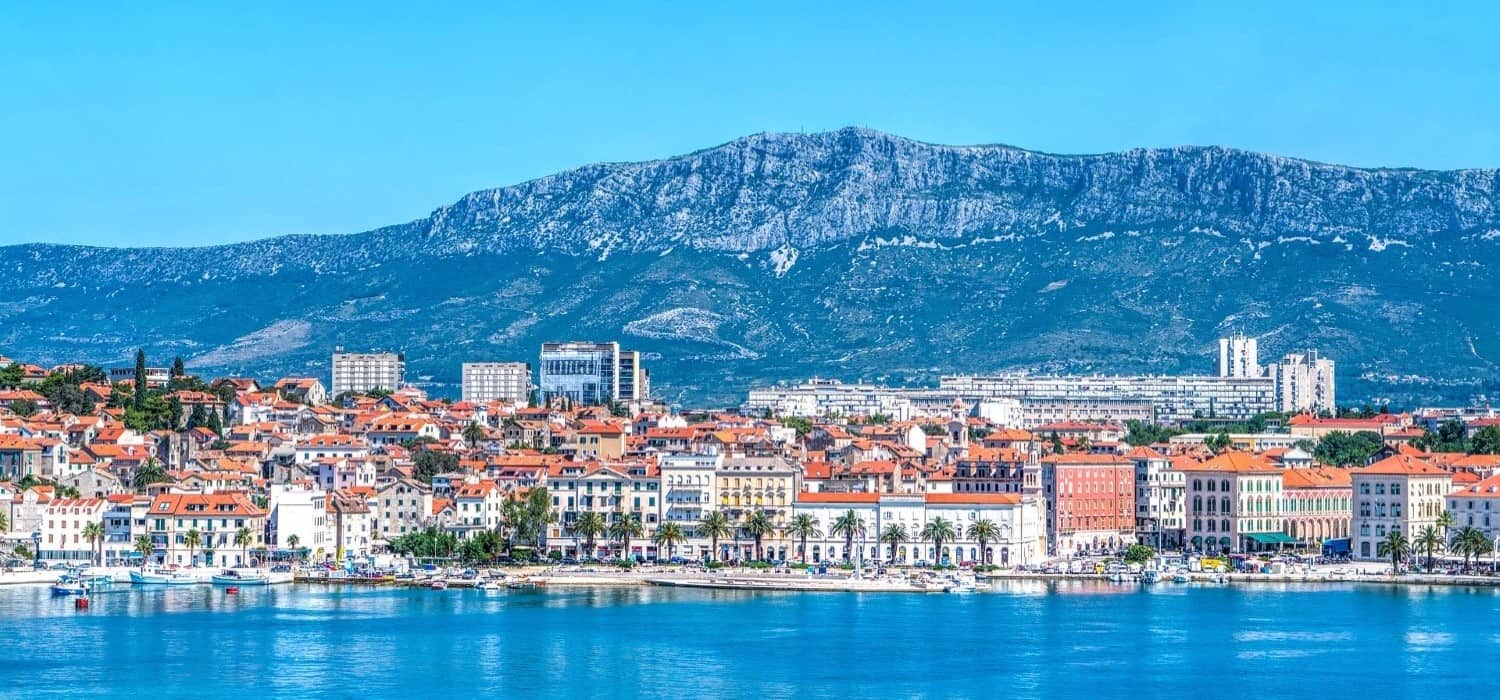 Split from distance in Croatia. Travel with World Lifetime Journeys
