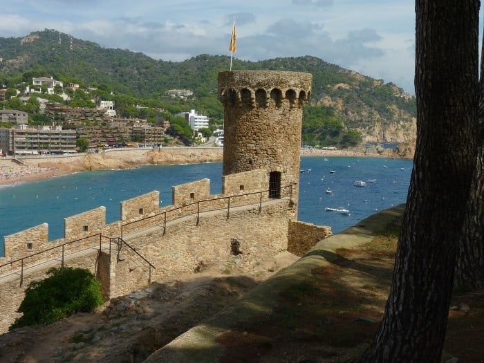 Tossa de Mar on Costa Brava, Spain. Travel with World Lifetime Journeys