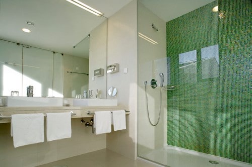 Ensuite bathroom at Valamar Lacroma Dubrovnik Hotel in Dubrovnik, Croatia. Travel with World Lifetime Journeys