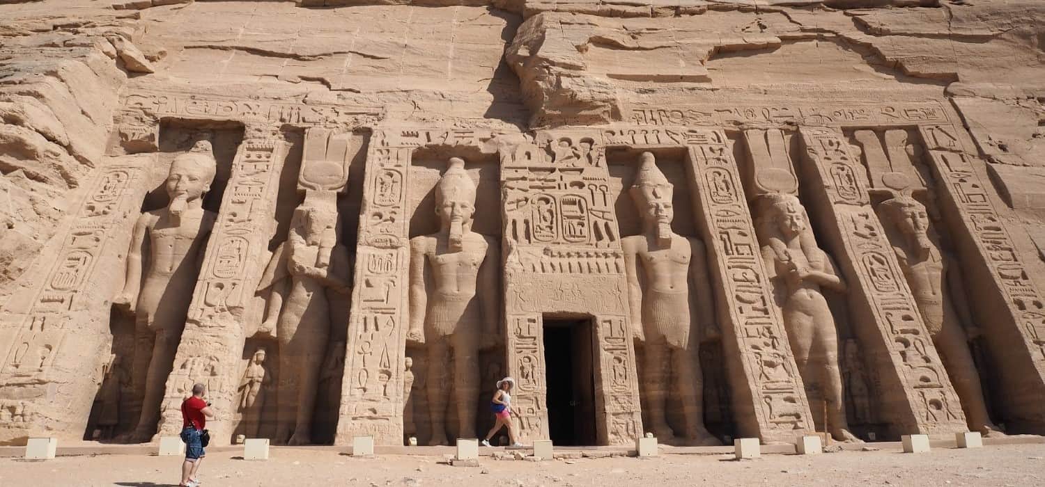 Abu Simbel temple in Egypt. Travel with World Lifetime Journeys