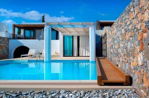 Accommodation at St. Nicolas Bay Resort Hotel & Spa in Agios Nikolaos, Crete. Travel with World Lifetime Journeys
