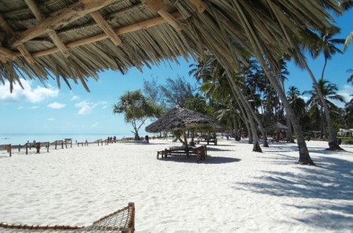 Beach view at Palumbo Reef, Zanzibar. Travel with World Lifetime Journeys