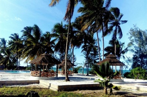 Beautiful grounds at Mermaids Cove Beach Resort and Spa, Zanzibar. Travel with World Lifetime Journeys