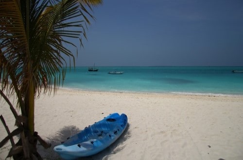 Beautiful ocean at Swahili House, Zanzibar. Travel with World Lifetime Journeys