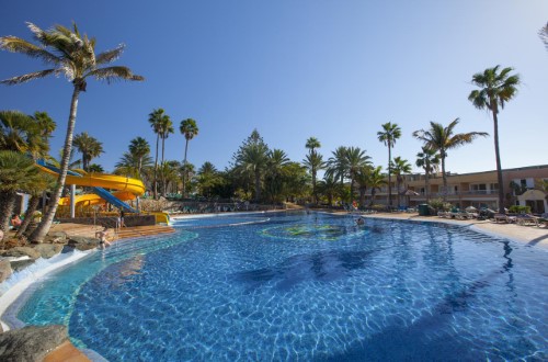 Beautiful pool at IFA Interclub Atlantic Hotel in Maspalomas, Gran Canaria. Travel with World Lifetime Journeys