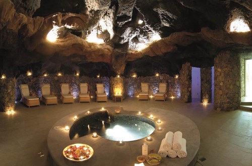 Beautiful spa area at Vincci Seleccion la Plantacion del Sur in Costa Adeje, Tenerife. Travel with World Lifetime Journeys