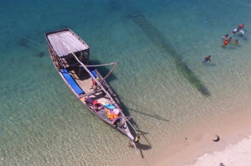 Boat at Mermaids Cove Beach Resort and Spa, Zanzibar. Travel with World Lifetime Journeys