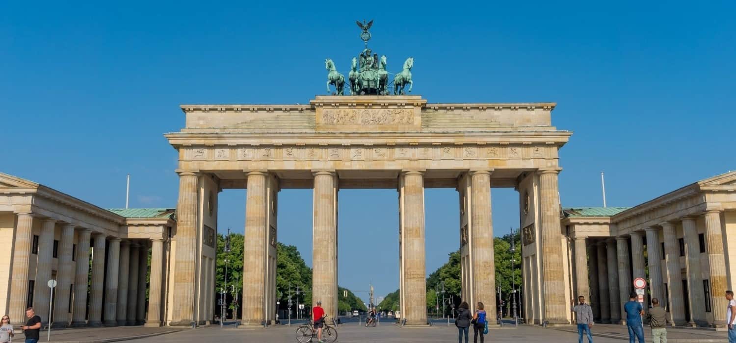 Brandenburg Gate in Berlin. Travel with World Lifetime Journeys