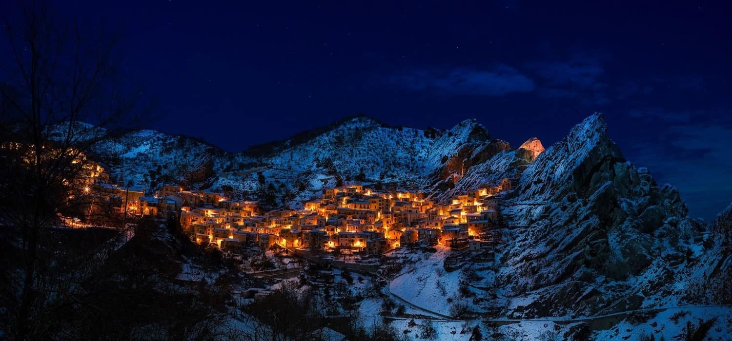 Castelmezzano Village in south Italy. Travel with World Lifetime Journeys