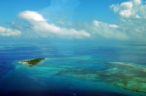 Chumbe Island Zanzibar view from above. Travel with World Lifetime Journeys