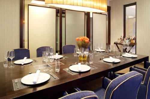 Conference room at Imperial Riding School Renaissance Hotel in Vienna, Austria. Travel with World Lifetime Journeys
