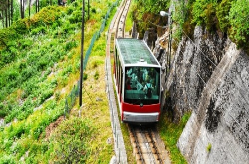 Day 1 Floibanen funicular in Bergen. Travel with World Lifetime Journeys