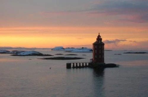 Day 3 Kjeungskjær lighthouse near Trondheim. Travel with World Lifetime Journeys