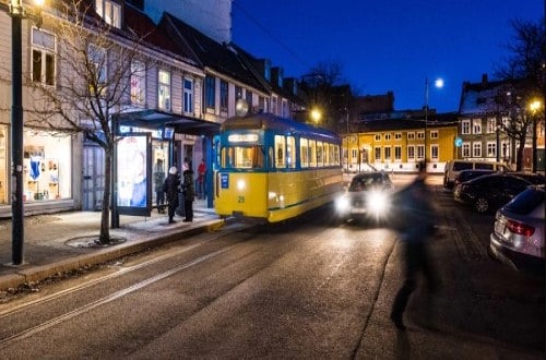 Day 3 Northernmost tram carriage in Trondheim. Travel with World Lifetime Journeys