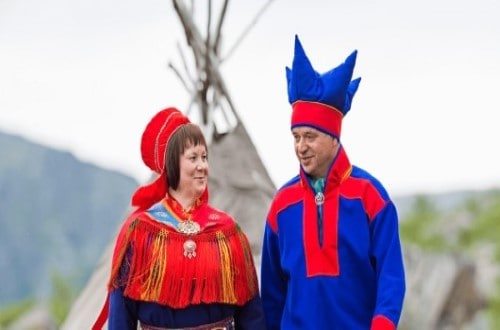 Day 6 Sami traditional costumes. Travel with World Lifetime Journeys