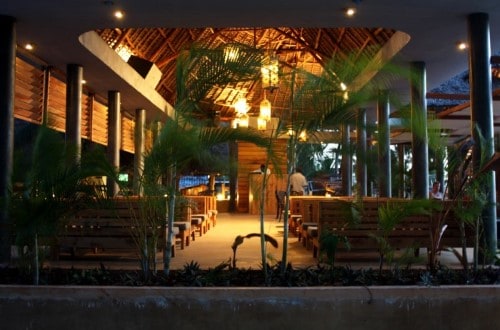 Dining area at Sunset Kendwa in Zanzibar. Travel with World Lifetime Journeys