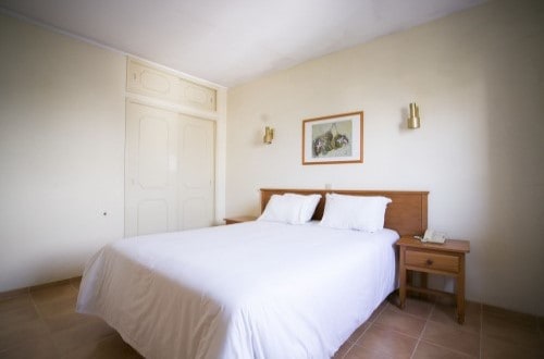 Double bed apartment at Mirachoro I Apartments in Albufeira on Algarve Coast, Portugal. Travel with World Lifetime Journeys