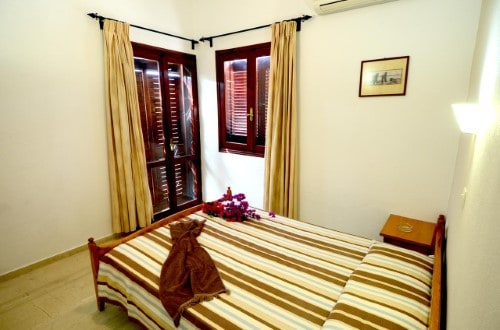 Double room at Golden Apartments in Agios Nikolaos, Crete. Travel with World Lifetime Journeys