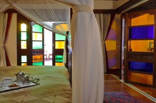 Executive Bedroom at Zanzibar Serena Hotel in Stone Town. Travel with World Lifetime Journeys