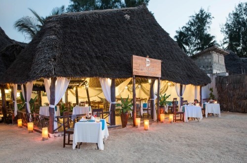 Fisherman’s Grill at DoubleTree Nungwi, Zanzibar. Travel with World Lifetime Journeys