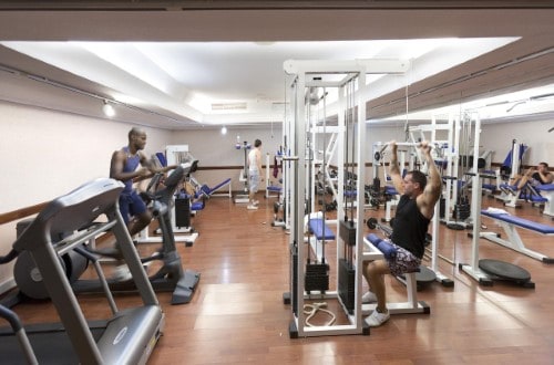 Fitness room at Hotel Paradise Park Fun Lifestyle in Los Cristianos, Tenerife. Travel with World Lifetime Journeys