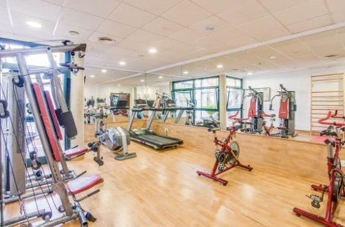 Fitness room at Inturotel Sa Marina in Cala d'Or. Mallorca. Travel with World Lifetime Journeys