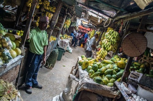 Food Safari Fruits market Zanzibar. Travel with World Lifetime Journeys