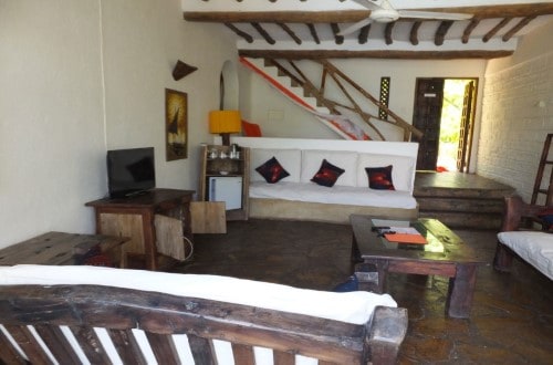 Frangipane suite living at Zanzibari Nungwi, Zanzibar. Travel with World Lifetime Journeys
