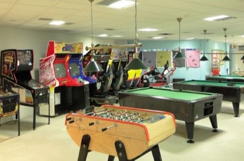 Games room at Paraiso de Albufeira Aparthotel on Algarve coast, Portugal. Travel with World Lifetime Journeys