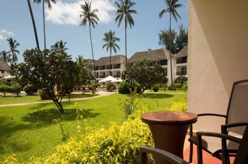 Garden view at DoubleTree Hilton Nungwi, Zanzibar. Travel with World Lifetime Journeys