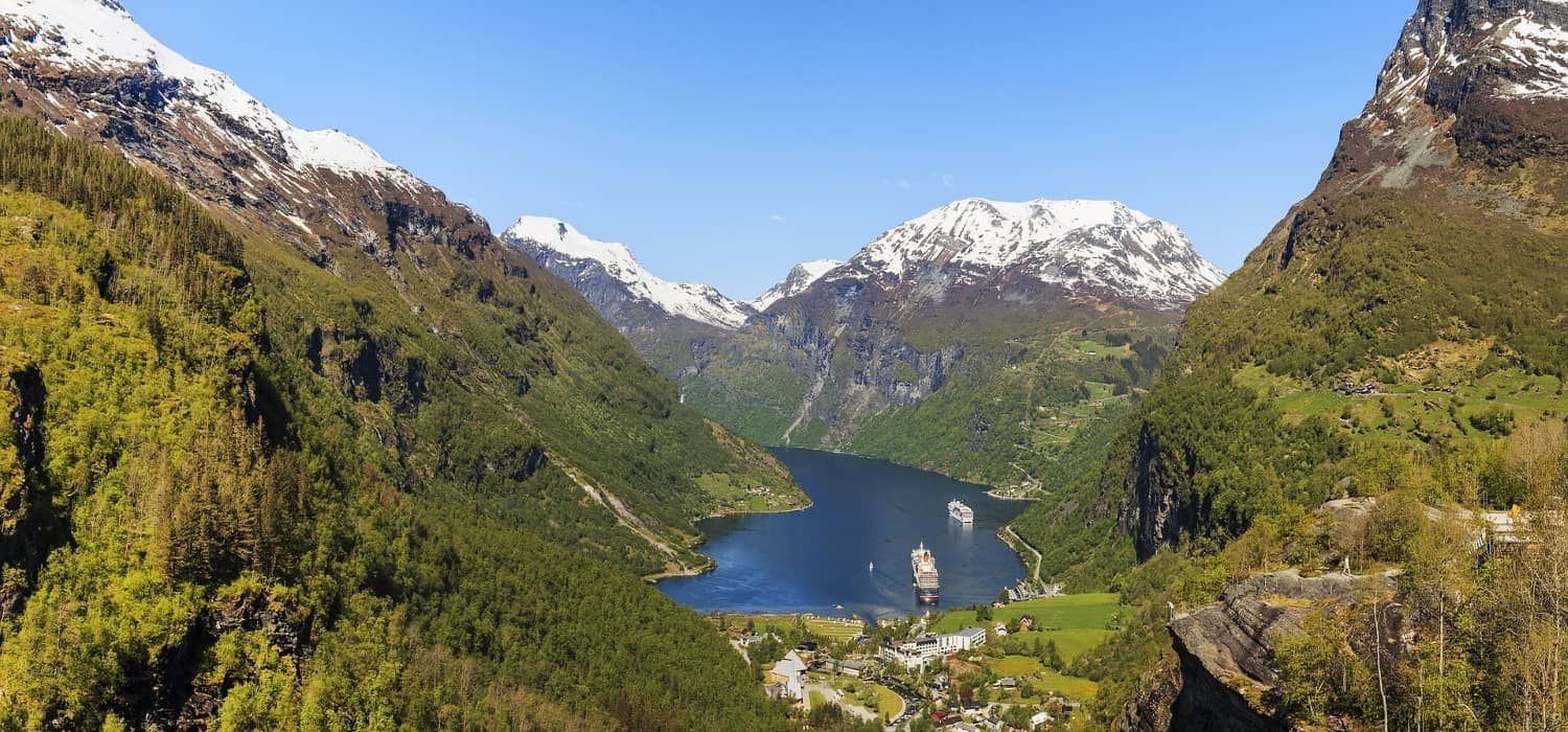 Geiranger Fjord in Norway. Europe cruises. Travel with World Lifetime Journeys