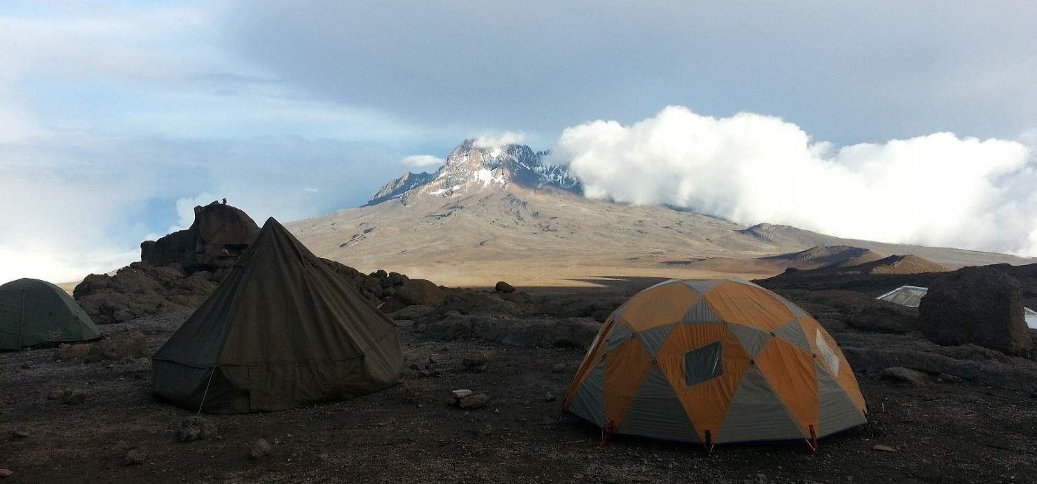 Hiking on Kilimanjaro mountain, Tanzania. Travel with World Lifetime Journeys
