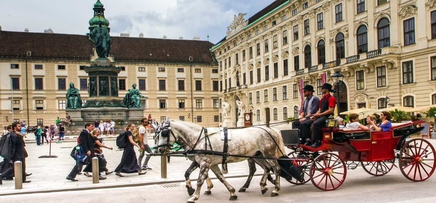Hofburg Palace in Vienna, Austria. Travel with World Lifetime Journeys