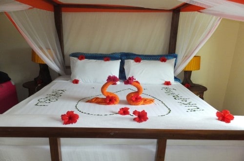 Honeymoon Bedroom at the Zanzibari Nungwi, Zanzibar. Travel with World Lifetime Journeys