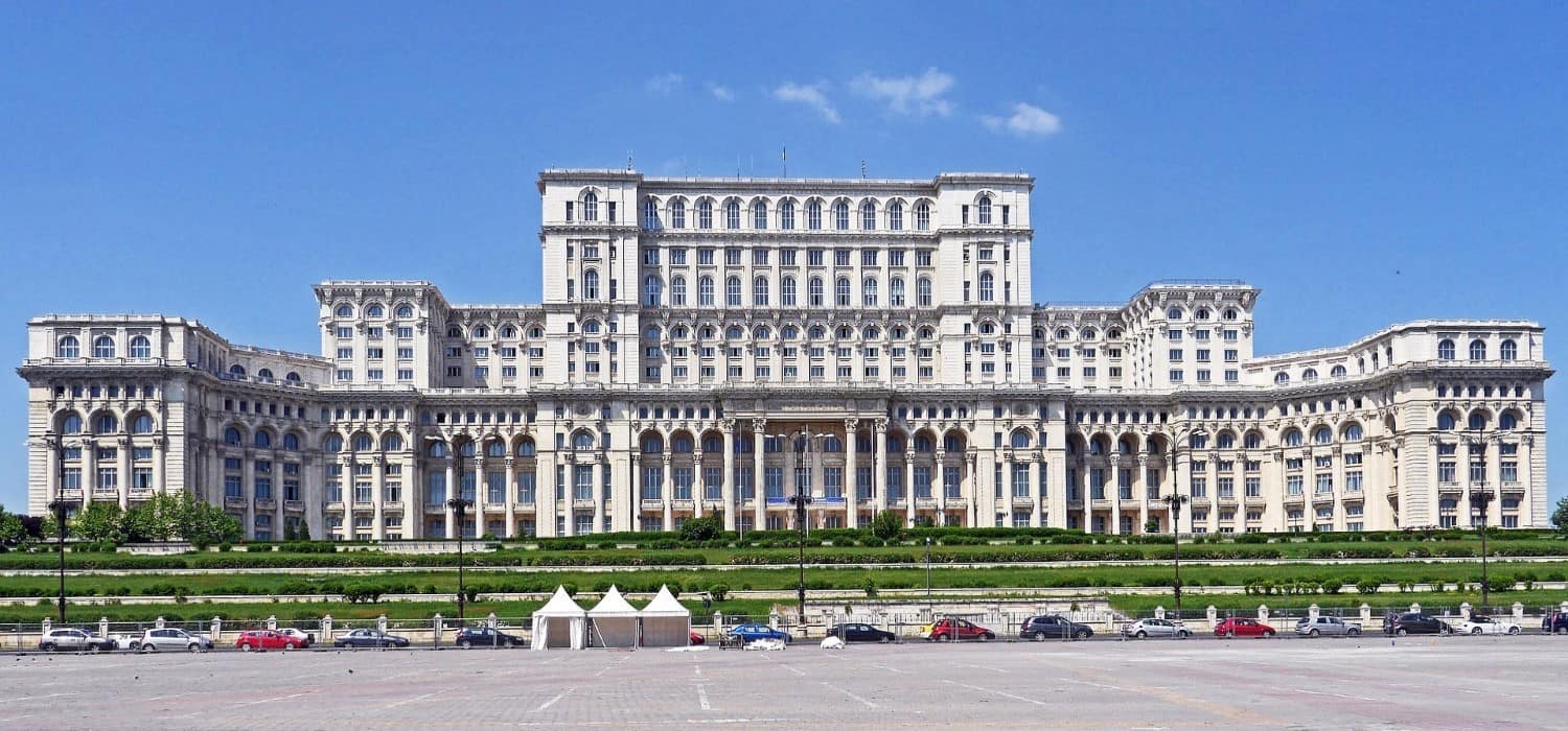 Houses of Parliament in Bucharest. Travel with World Lifetime Journeys
