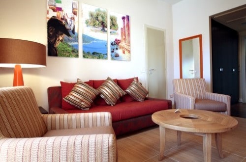 Interior at Club Med Kamarina Bungalows, Sicily. Travel with World Lifetime Journeys