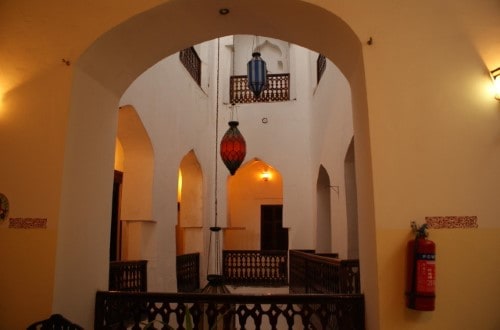 Interior at Swahili House, Zanzibar. Travel with World Lifetime Journeys