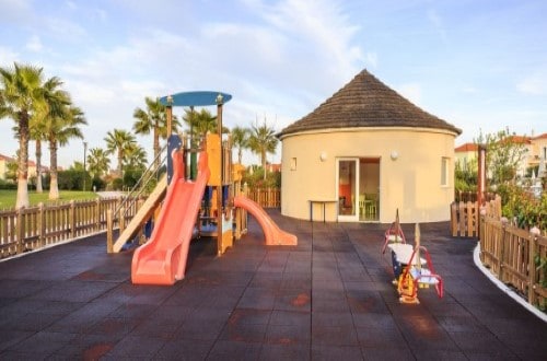 Kids corner at Eden Resort in Albufeira on Algarve coast, Portugal. Travel with World Lifetime Journeys